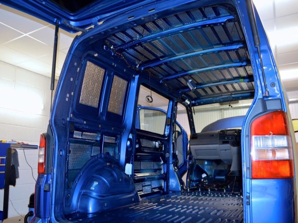 Interior Respray for Award Winning VW Transporter Van at AWL